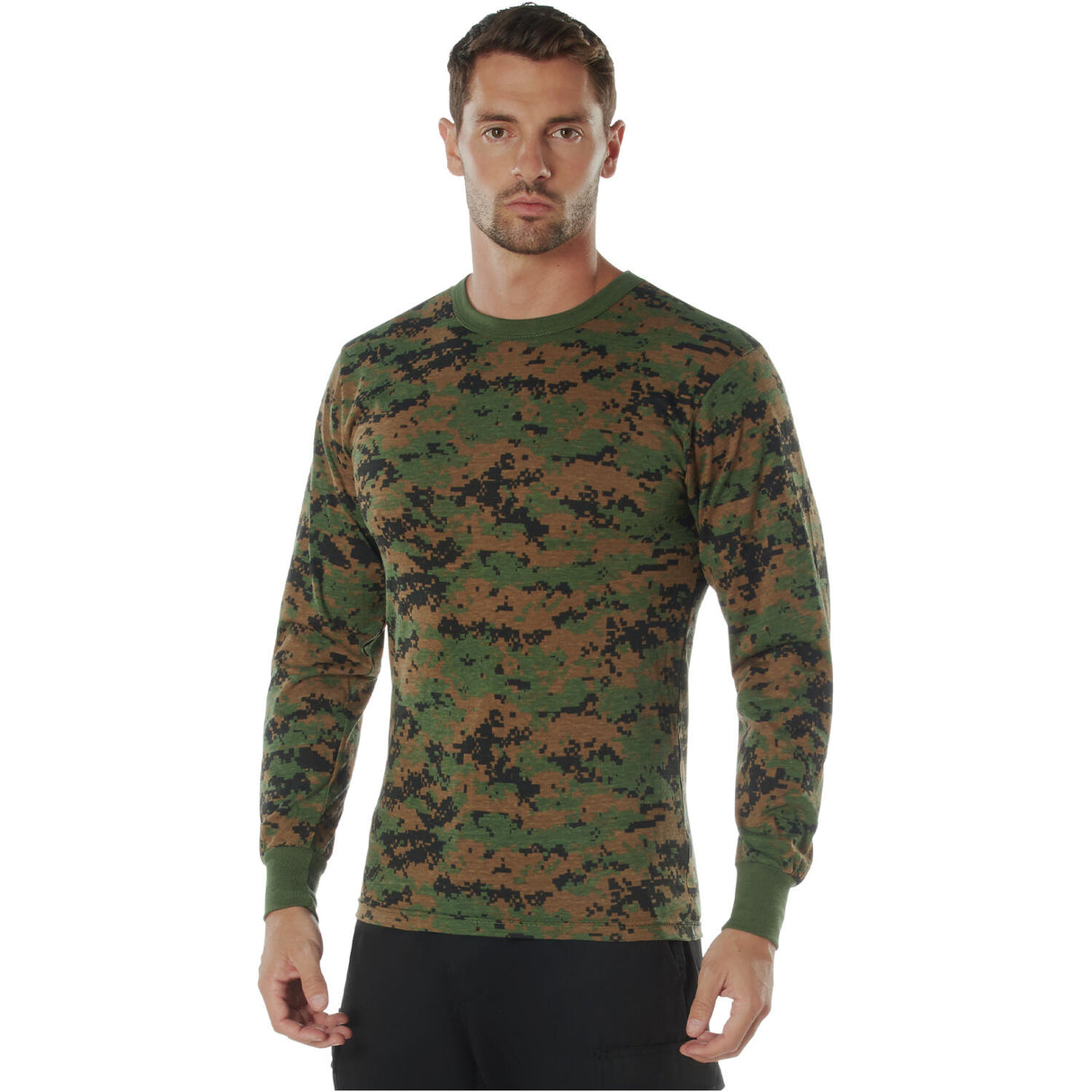 Long Sleeve Digital Camo T-Shirt