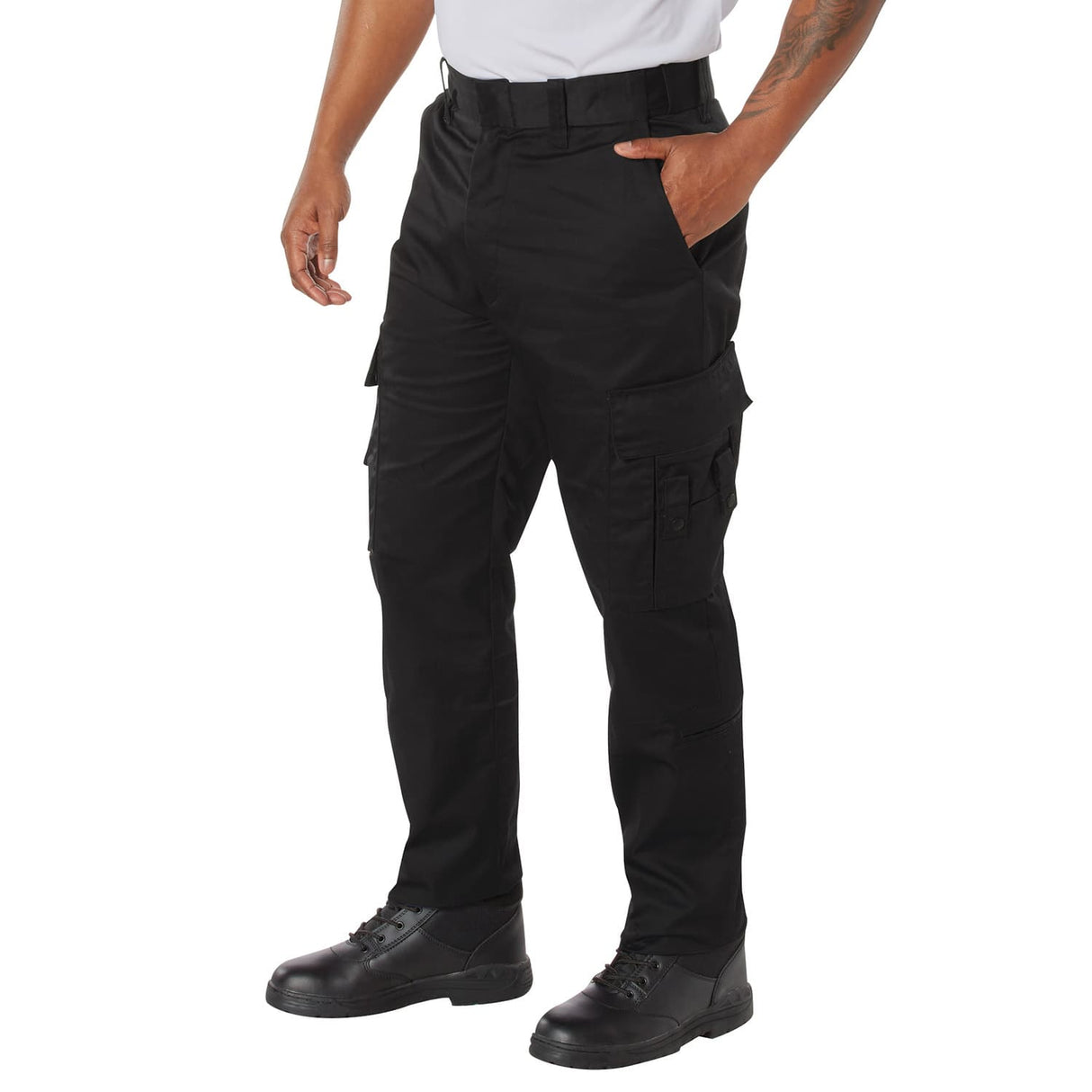 Men's Black EMT/EMS Uniform Cargo Pants