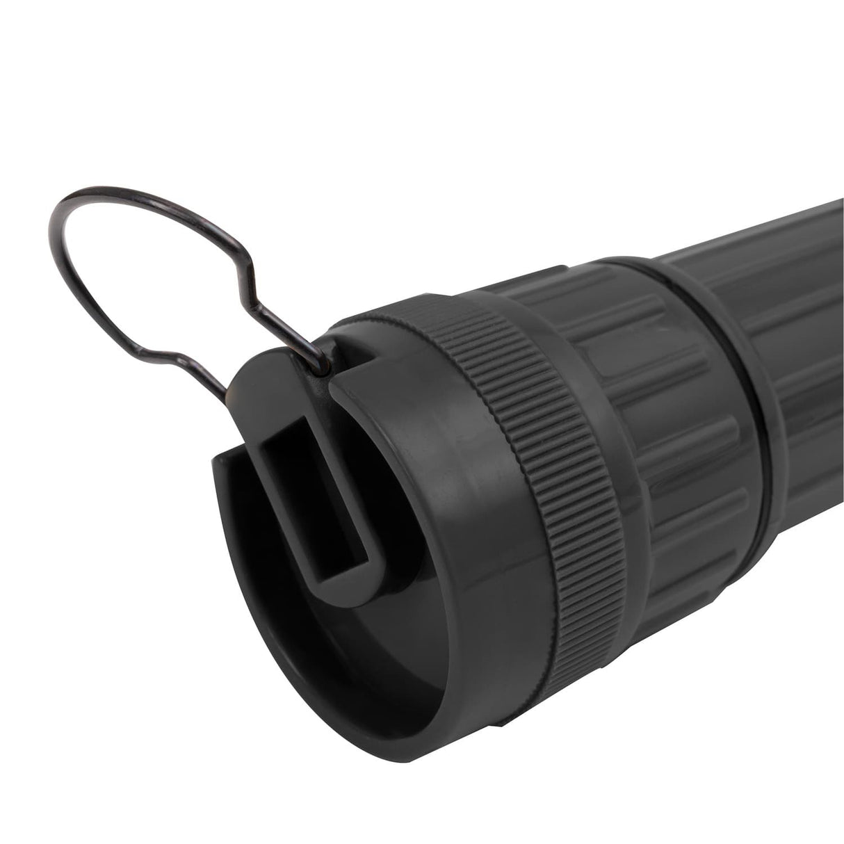 Basic Issue Black D-Cell Anglehead Military Type Flashlight