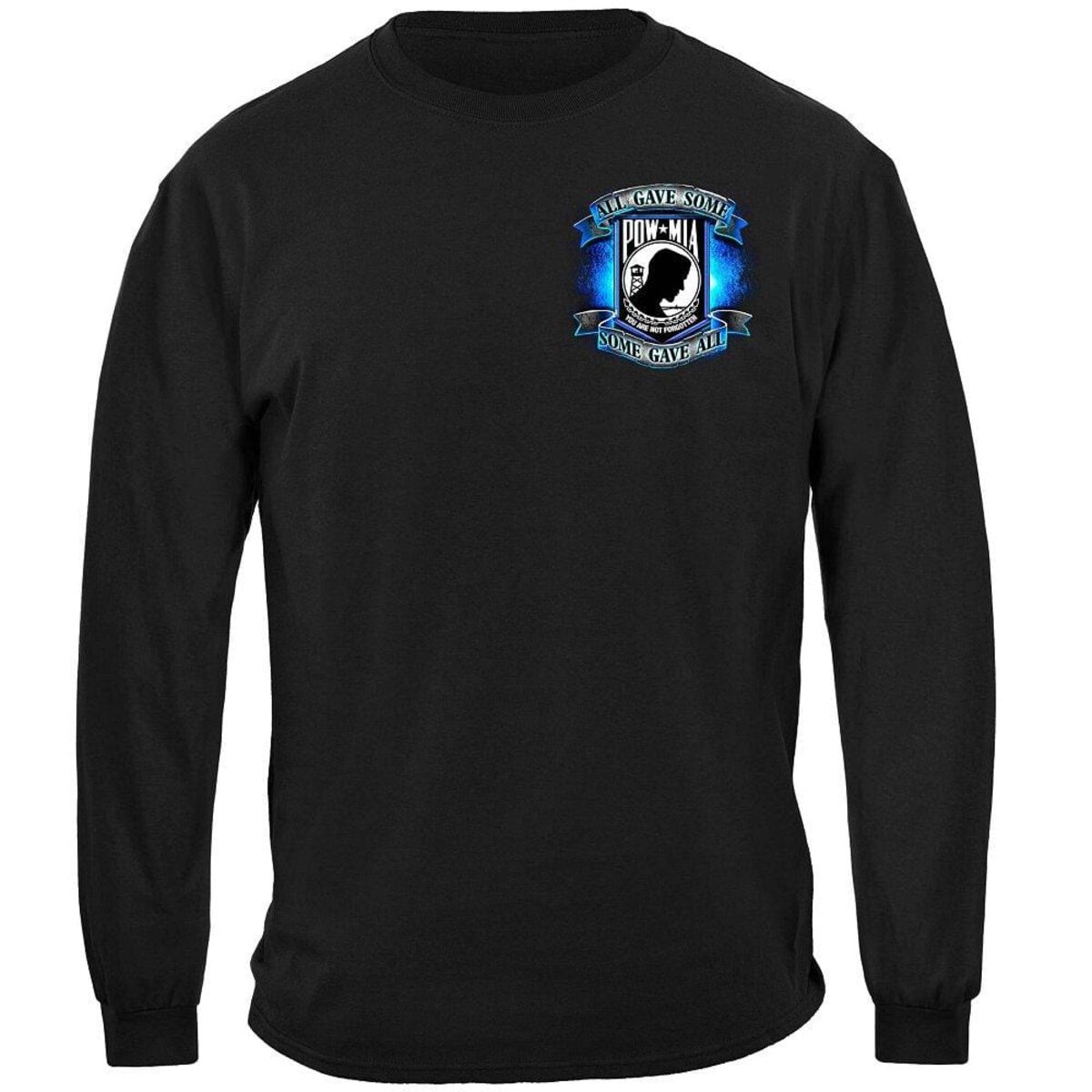 POW MIA True Heroes T-Shirt - Long Sleeve