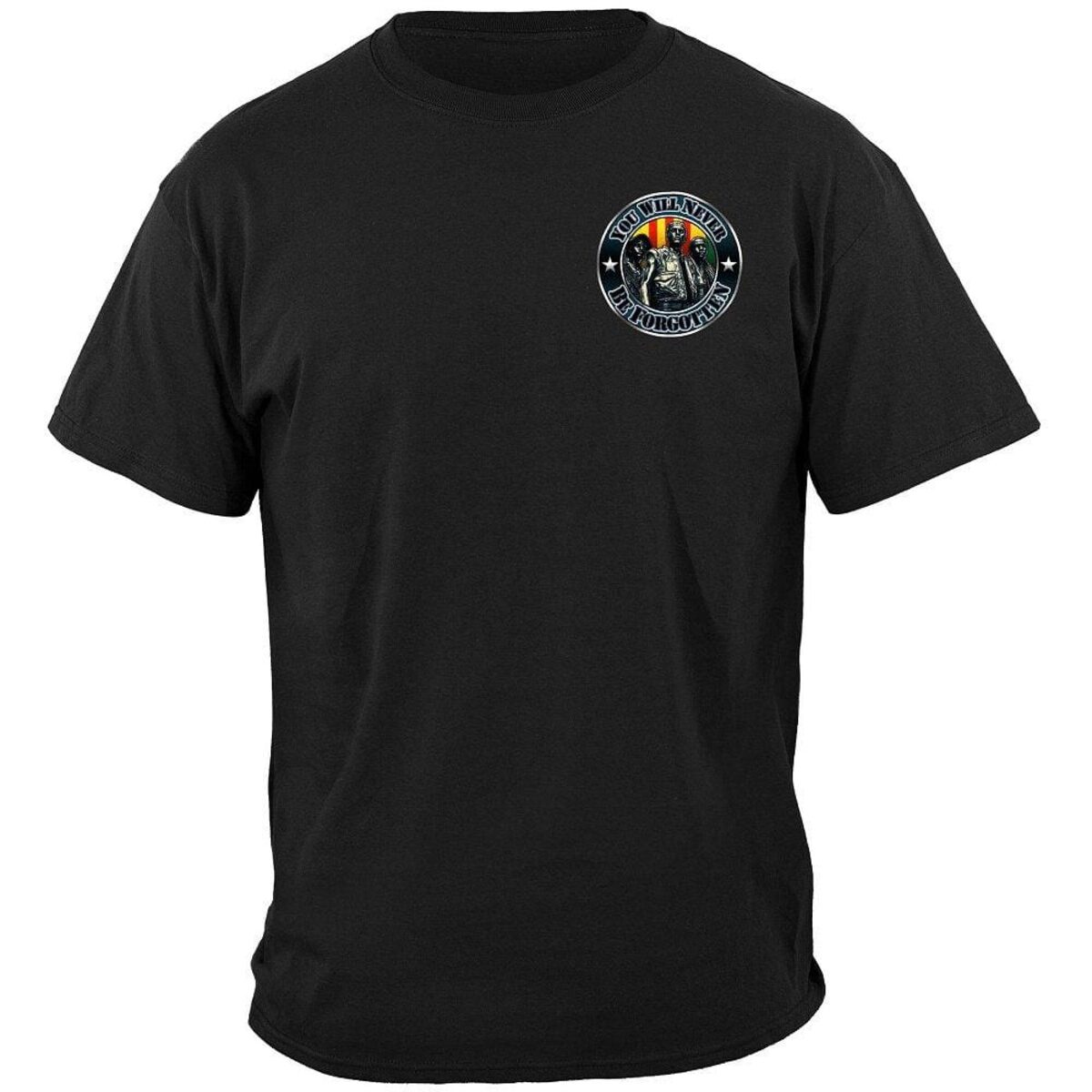 Vietnam Memorial Wall You Will Never Be Forgotten T-Shirt