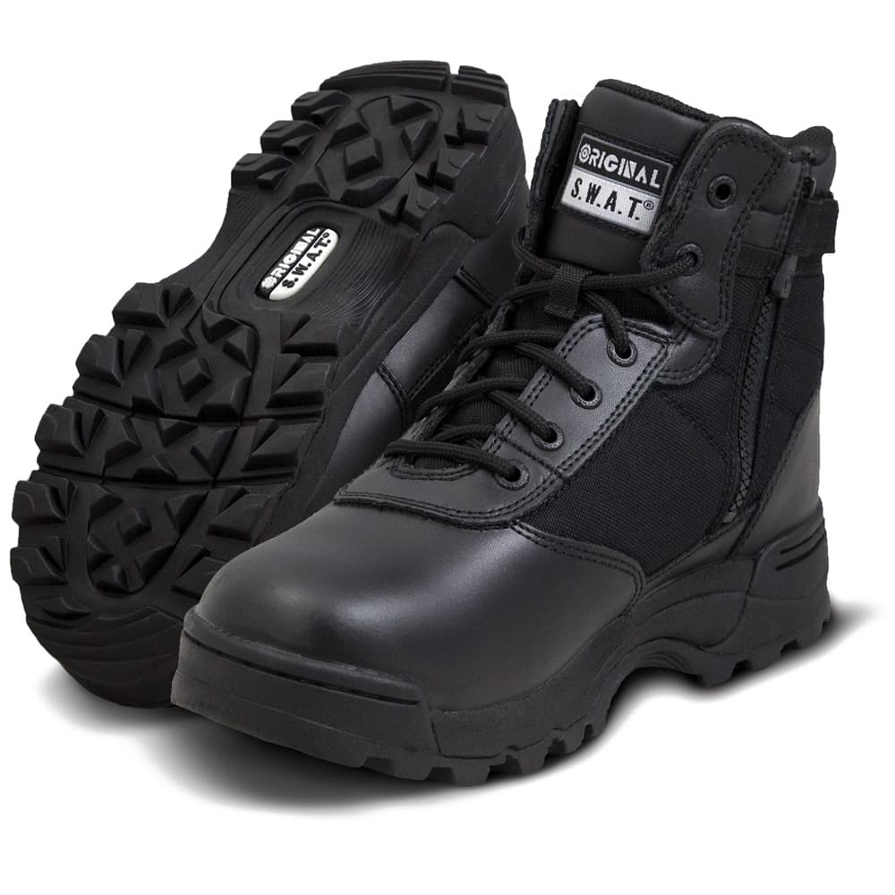 Original S.W.A.T. Classic 6-inch Side-Zip Men's Black Tactical Boot
