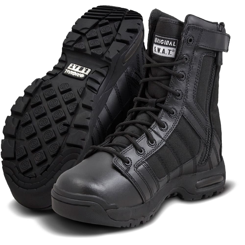 Original S.W.A.T. Metro Air 9-inch Side-Zip Men's Black Tactical Boot