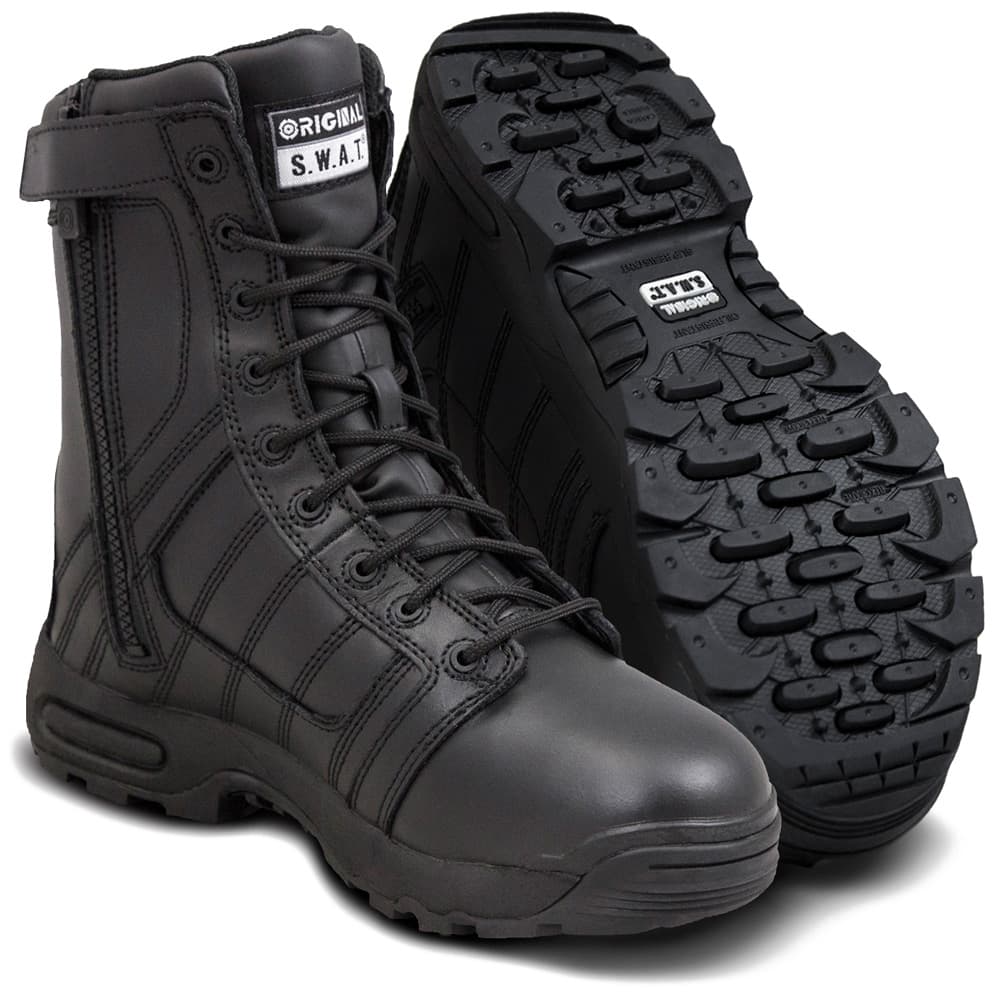 Original S.W.A.T. Metro Air 9-inch Side Zip Insulated Men's Black Tactical Boot