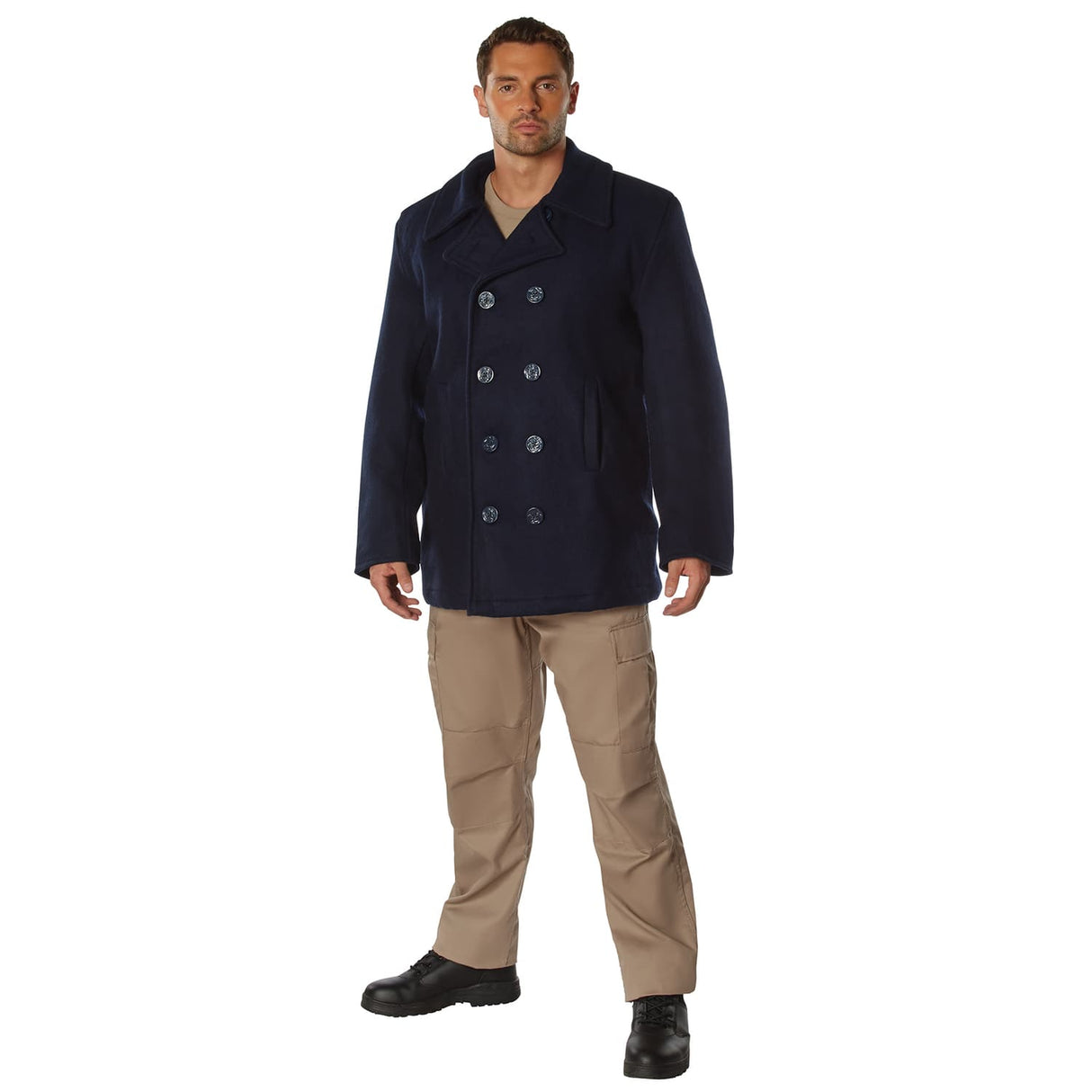 Basic Issue U.S. Navy Style Wool Peacoat
