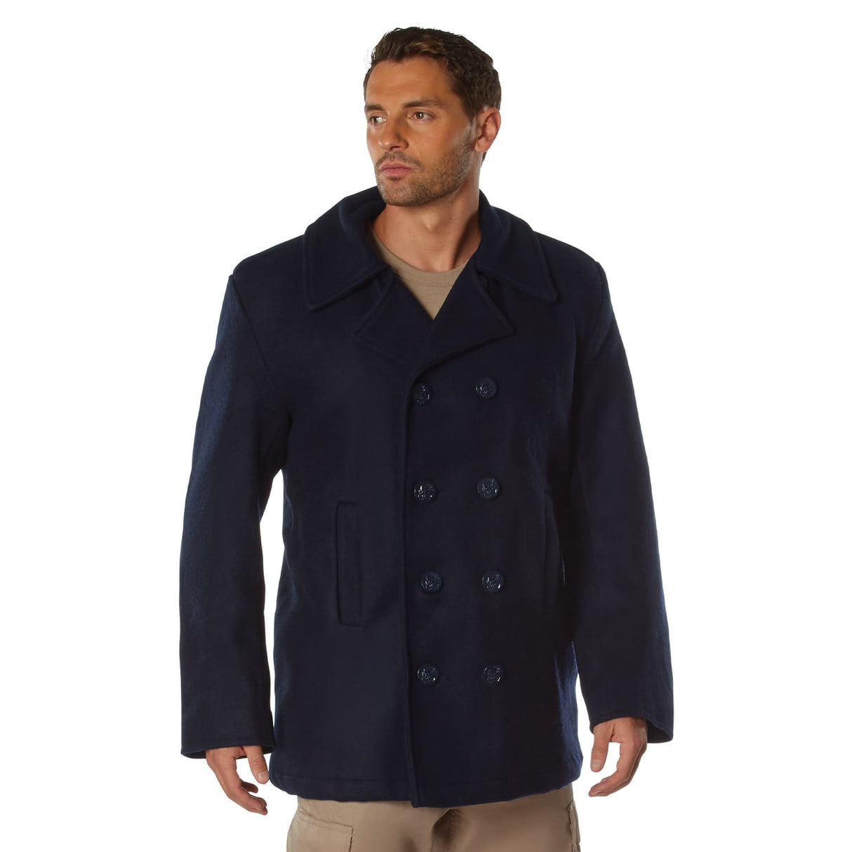 Basic Issue U.S. Navy Style Wool Peacoat
