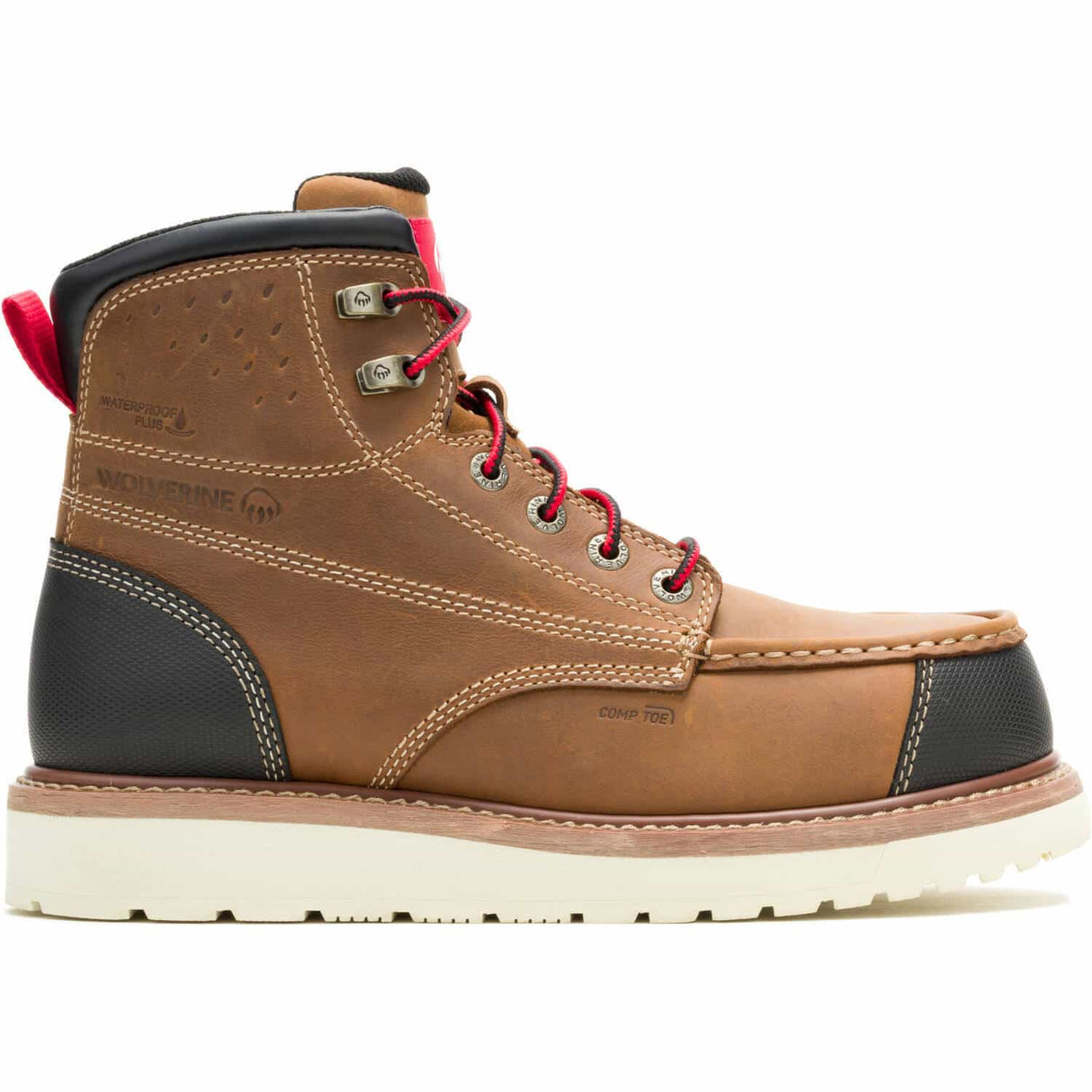 Wolverine Loader II HyperRest Mid CarbonMAX Men's Safety Toe Work Boot