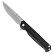 Buck Langford Black G10 3.3-Inch Folding Knife