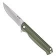 Buck Langford Green G10 3.3-Inch Folding Knife