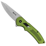 Buck Hexam Assist Green 3.33-Inch Folding Knife