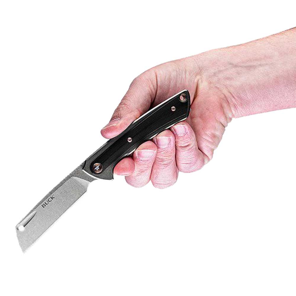 Buck HiLine 3.25-Inch Cleaver Folding Knife