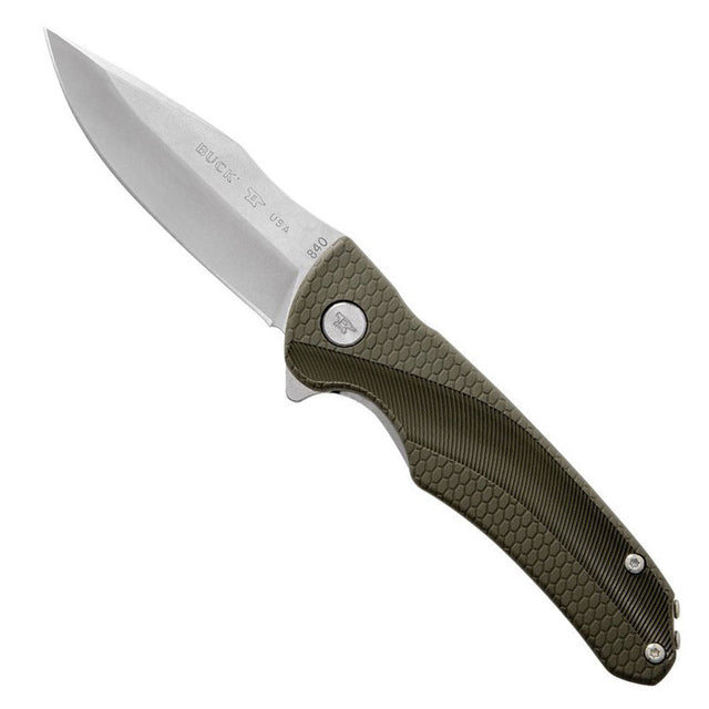 Buck Sprint Select Green 3.1-Inch Folding Knife