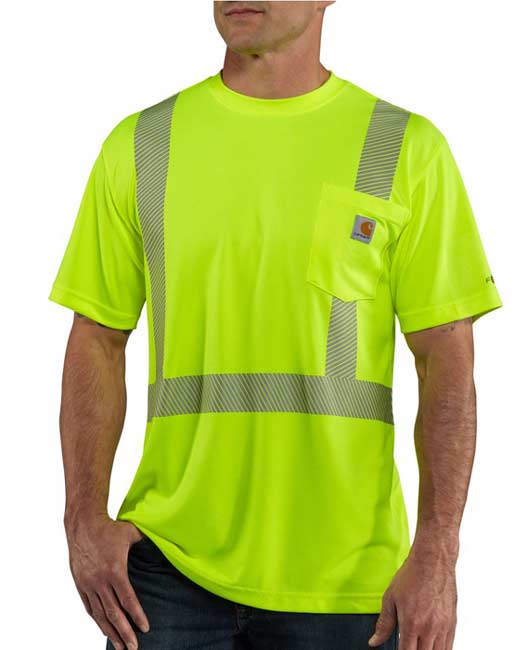 Carhartt Force High Visibility Class 2 Short Sleeve T-Shirt