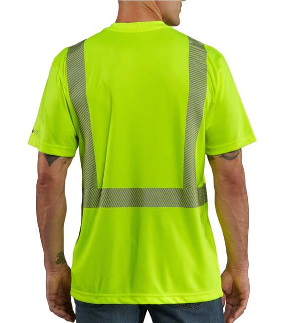 Carhartt Force High Visibility Class 2 Short Sleeve T-Shirt