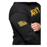 Men's Army PT Black Lightweight Pullover Hoodie