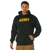Men's Army PT Black Lightweight Pullover Hoodie