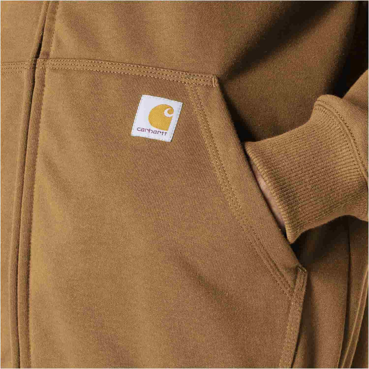 Carhartt Paxton Rain Defender Zip Up Heavyweight Hoodie