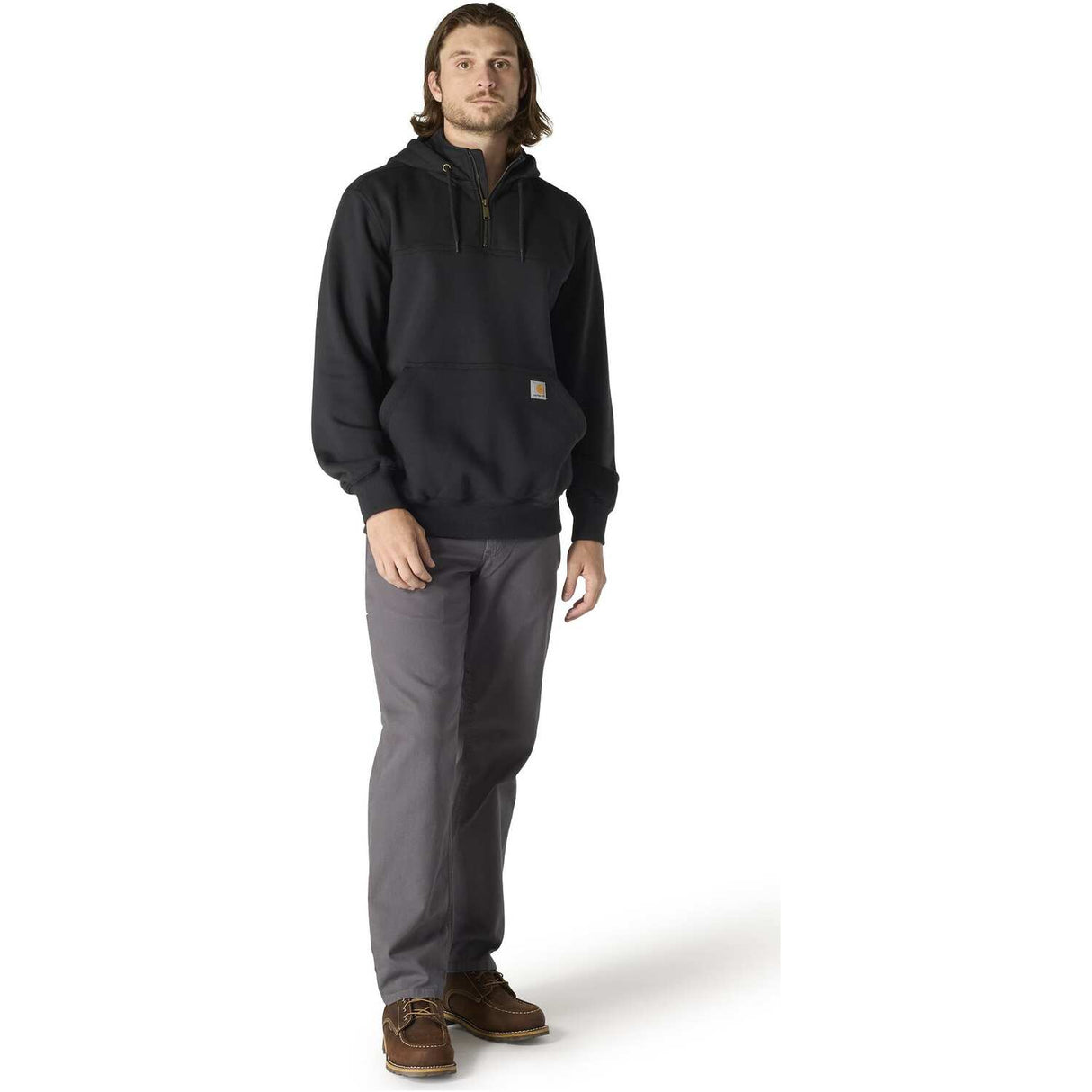 Carhartt Rain Defender Paxton Heavyweight Quarter-Zip Men's Hooded Sweatshirt