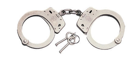 Smith & Wesson Nickel Handcuffs