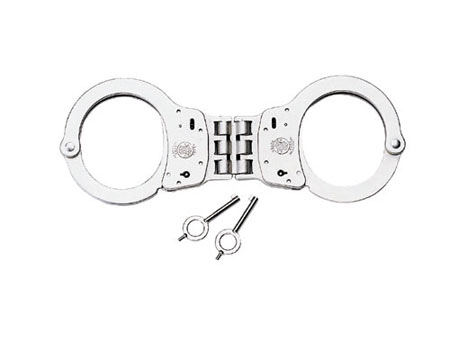 Smith & Wesson Nickel Hinged Handcuffs