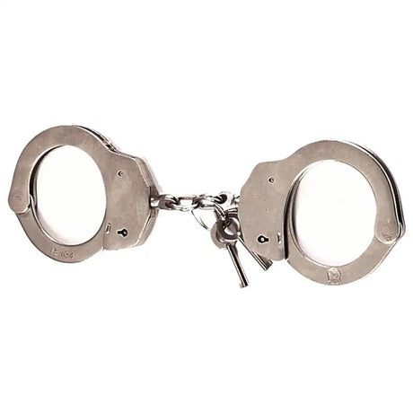 Nickel Plated Double Lock Handcuffs