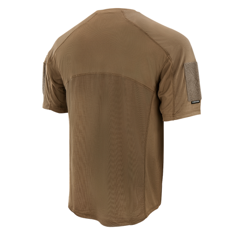 Trident Short Sleeve Battle Top - Tan