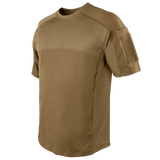 Trident Short Sleeve Battle Top - Tan