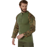Rothco Camouflage 1/4 Zip Tactical Combat Shirt