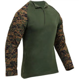 Rothco Camouflage 1/4 Zip Tactical Combat Shirt