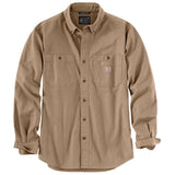 Carhartt Rugged Flex Midweight Canvas Long Sleeve Men's Shirt