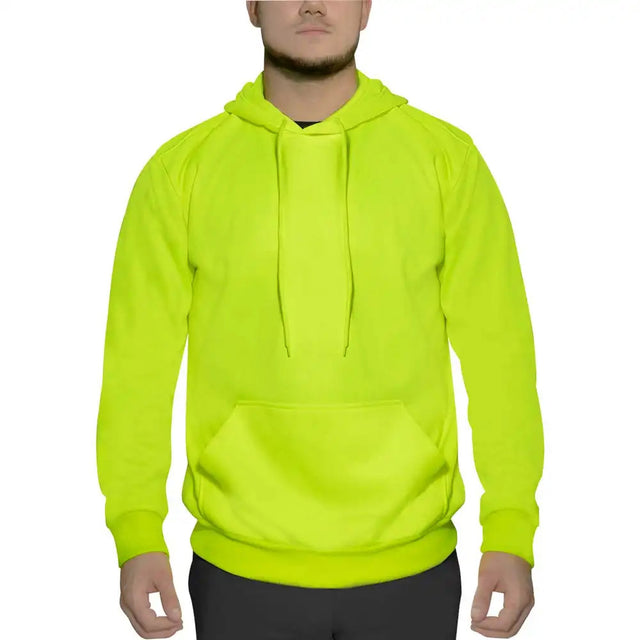 Rothco Hi-Vis Green Men's Performance Pullover Hoodie