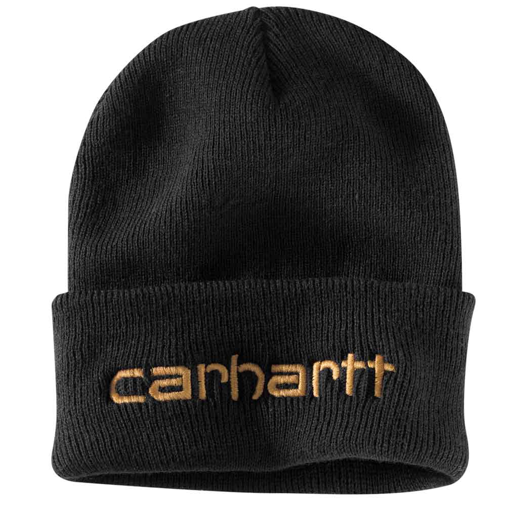 Carhartt Knit Insulated Logo Graphic Cuffed Winter Beanie