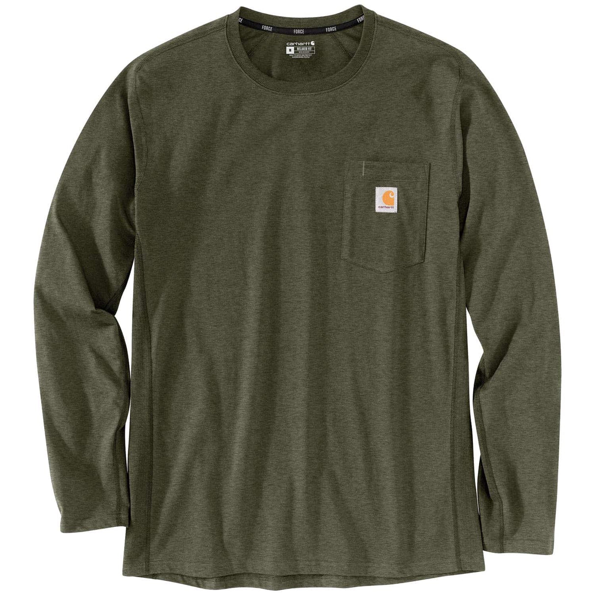 Carhartt Force Relaxed Fit Midweight Long-Sleeve Pocket T-Shirt