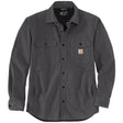 Carhartt Rugged Flex Relaxed Fit Canvas Fleece-Lined Shirt Jac