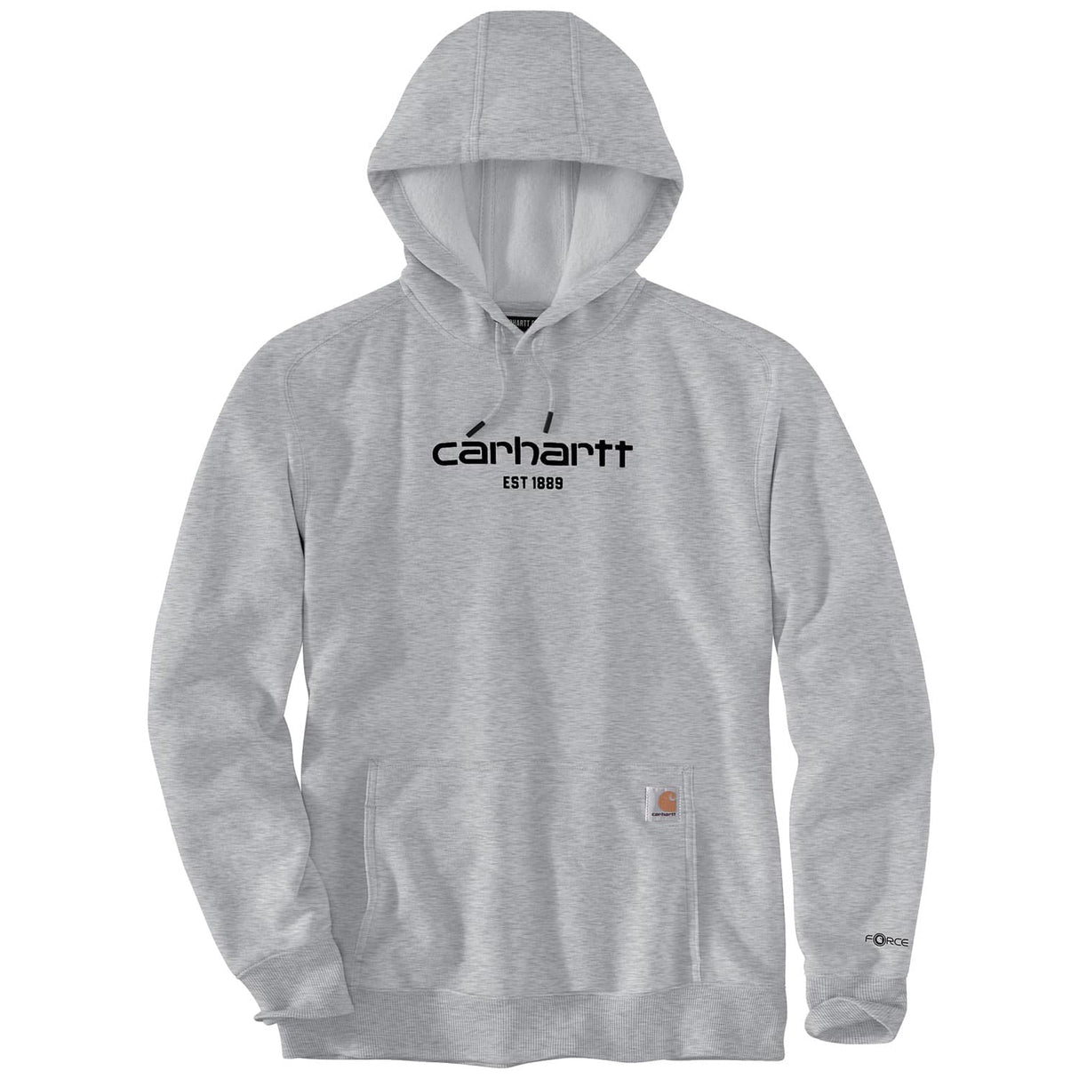 Carhartt Force Relaxed Fit Lightweight 1889 Logo Graphic Hooded Sweatshirt