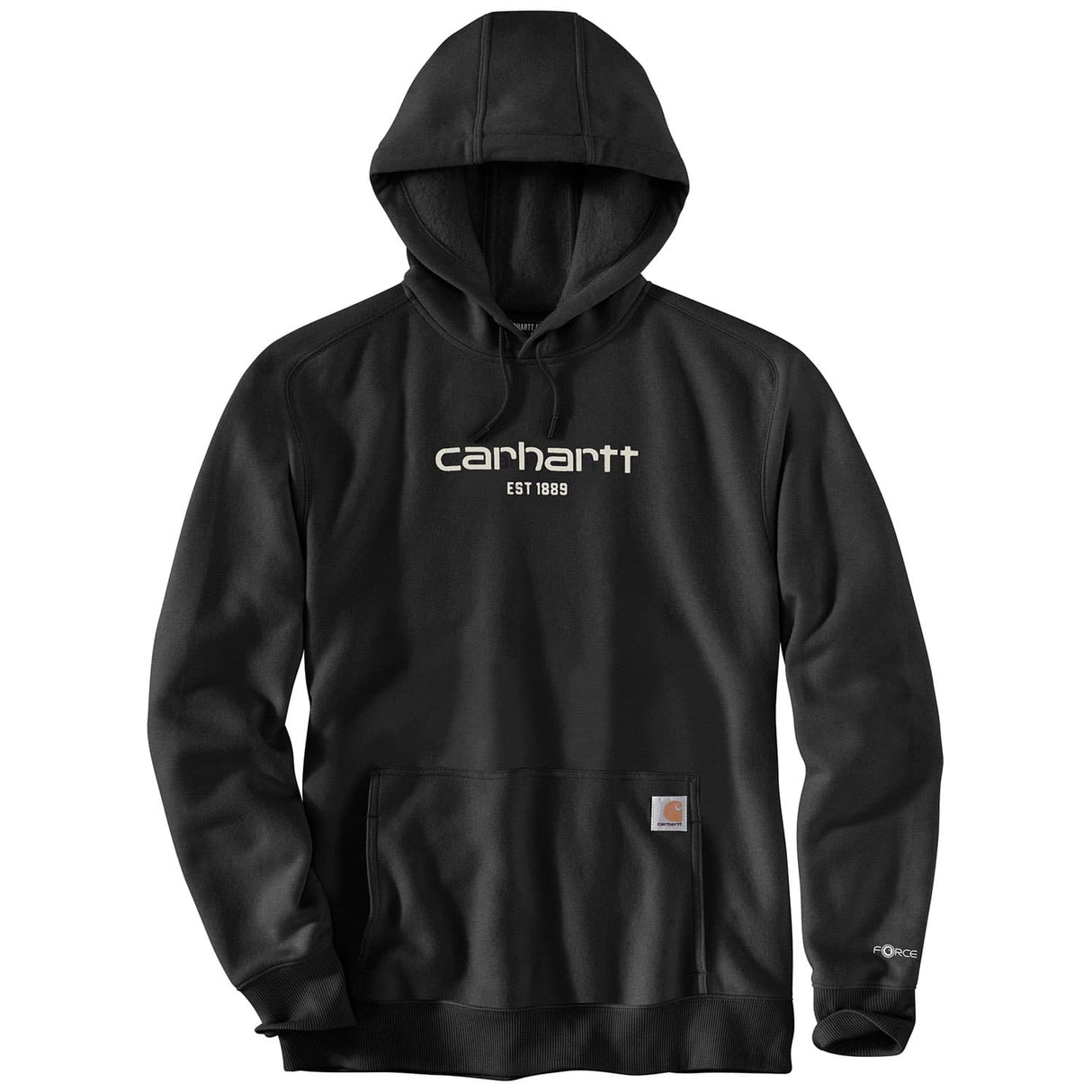 Carhartt Force Relaxed Fit Lightweight 1889 Logo Graphic Hooded Sweatshirt