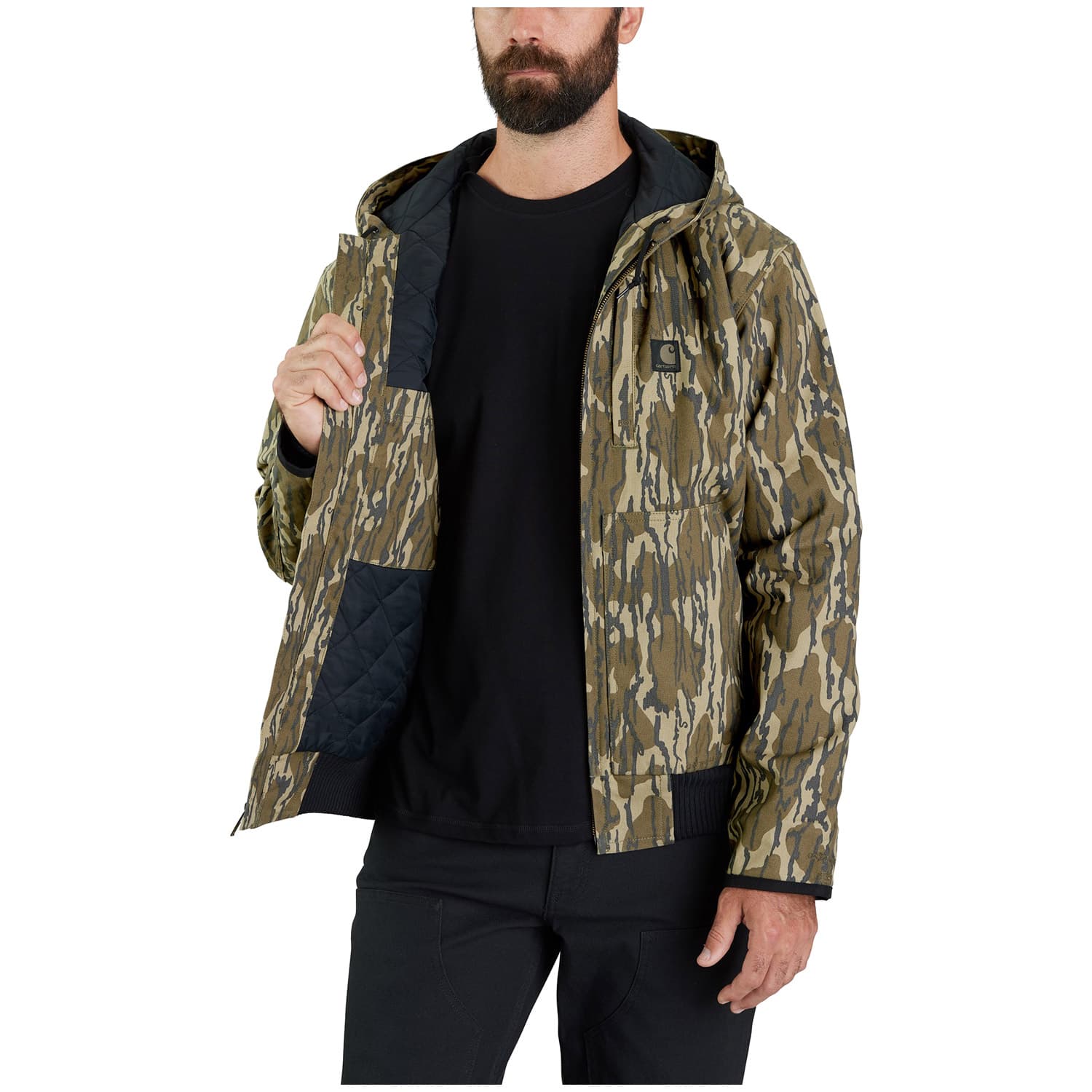 Carhartt Flex Duck Loose Fit Mens Insulated Camo Active Jac