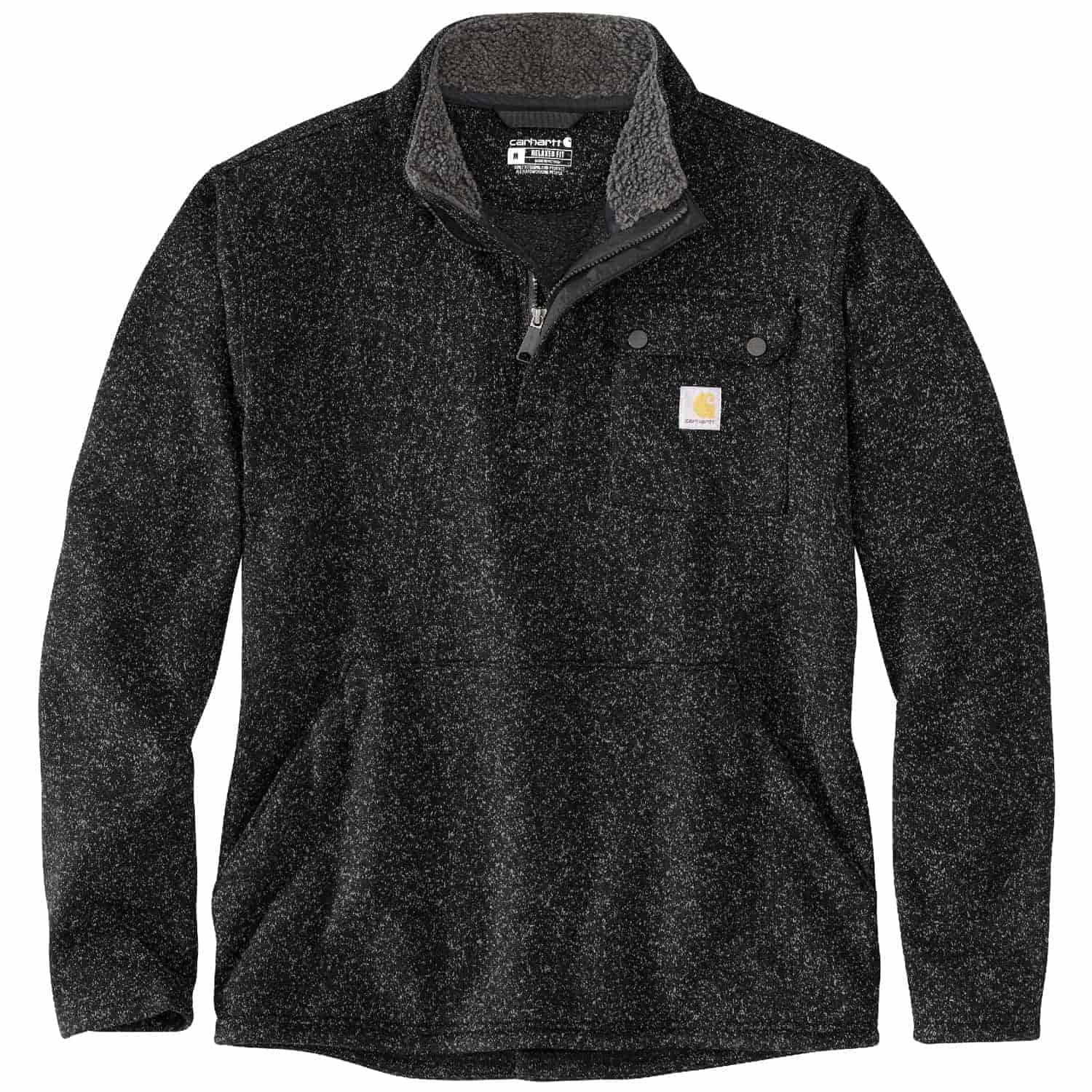 Carharttジャケット Carhartt Midweight Quarter-Zip Pocket Men's Sweater Fleece