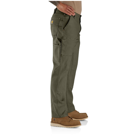 Carhartt Relaxed Straight Rugged Flex Dyed Duck Double-Front Men's Dungaree Pant