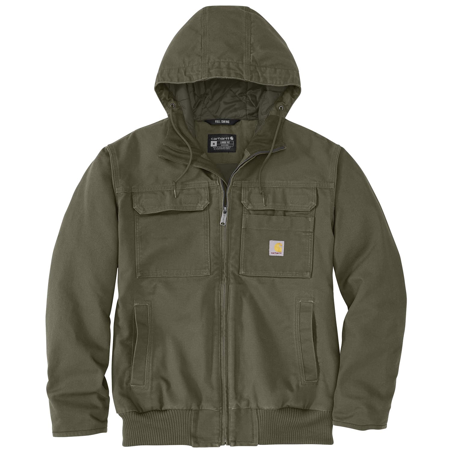 Carhartt Full Swing Loose Fit Wash Duck Insulated Active Jac