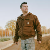 Carhartt Full Swing Loose Fit Washed Duck Men's Insulated Active Jac