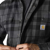Carhartt Relaxed Fit Flannel Sherpa-Lined Shirt Jac