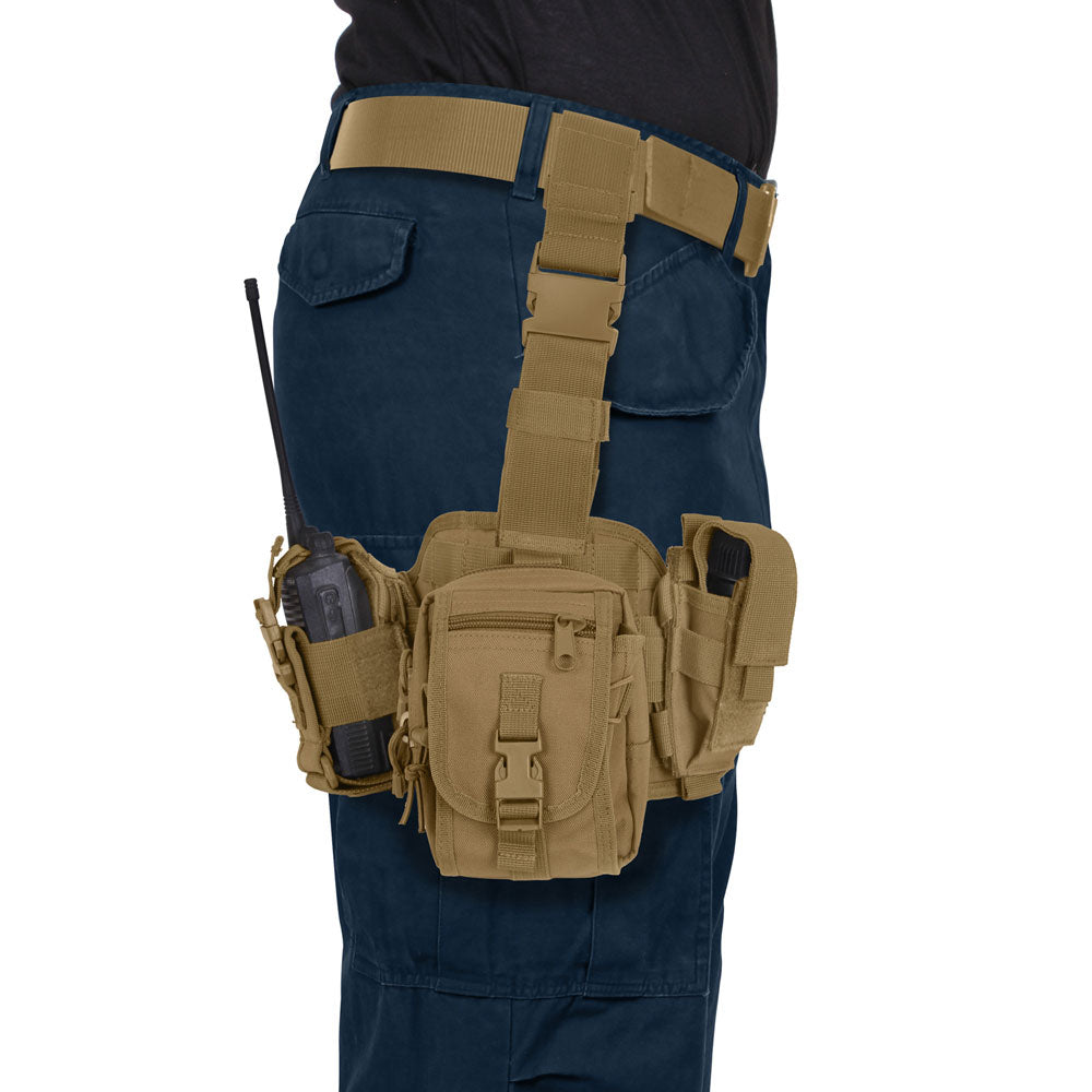 Spec Ops Tactical Drop Leg Utility Rig - Black or Coyote
