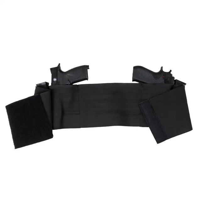 Concealed Elastic Belly Black Holster