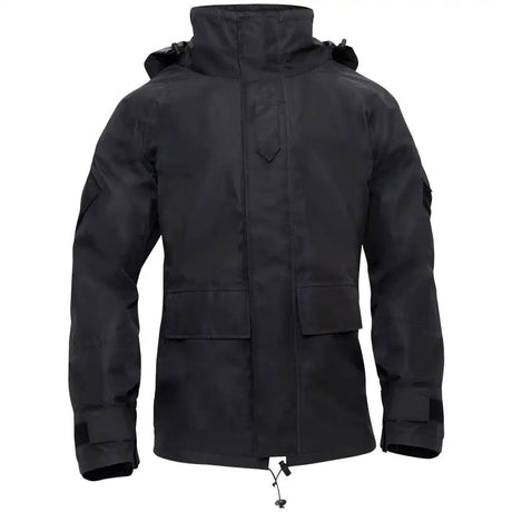 Rothco Black Tactical Hard Shell HYVAT Jacket