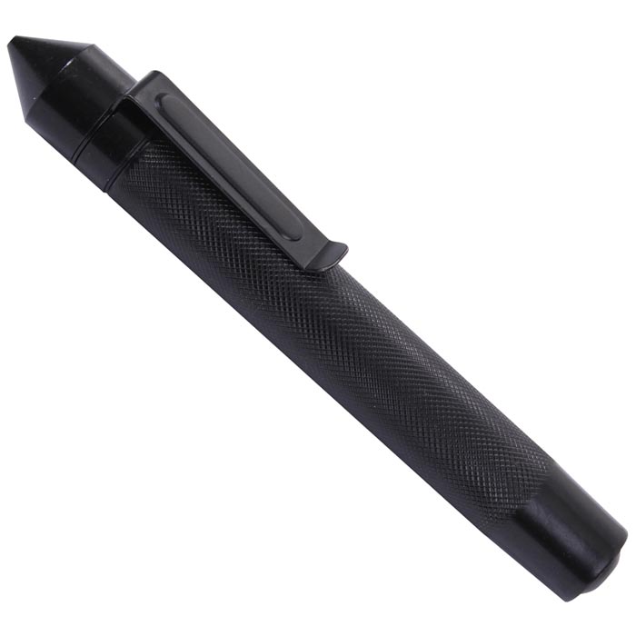 Forced Entry Expandable Baton with Clip and Window Punch