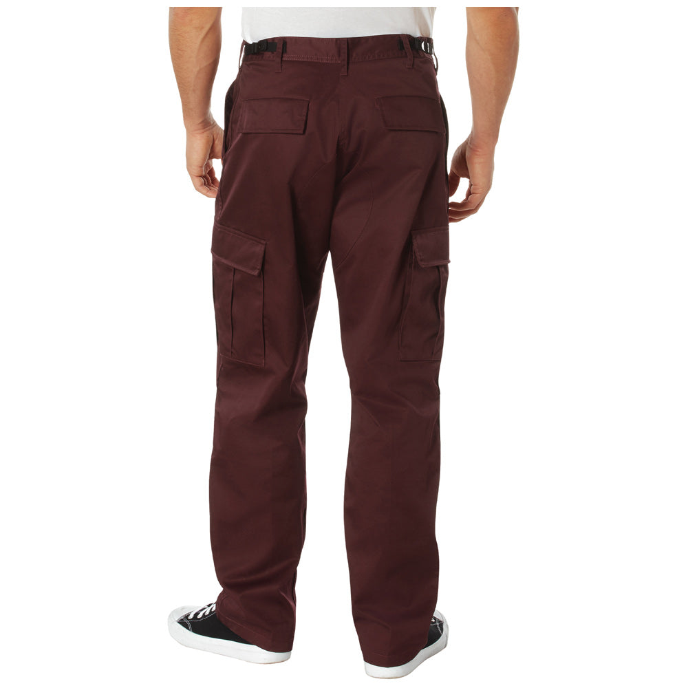 Maroon Military Basic BDU Cargo Pant