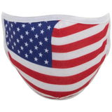 US Flag Reusable 3-Layer Ear Loop Facemask