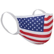 US Flag Reusable 3-Layer Ear Loop Facemask