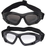 Basic Issue ANSI Rated Black Tactical Goggles